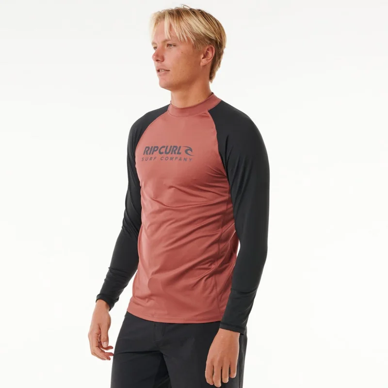 Rip Curl Shock UPF Long Sleeve Rash Vest - Men