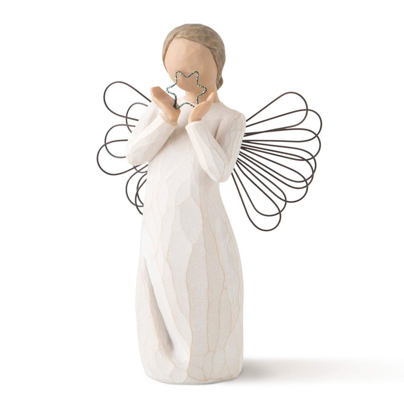 Willow Tree Bright Star Angel, Sculpted Hand-Painted Figure - Image 1