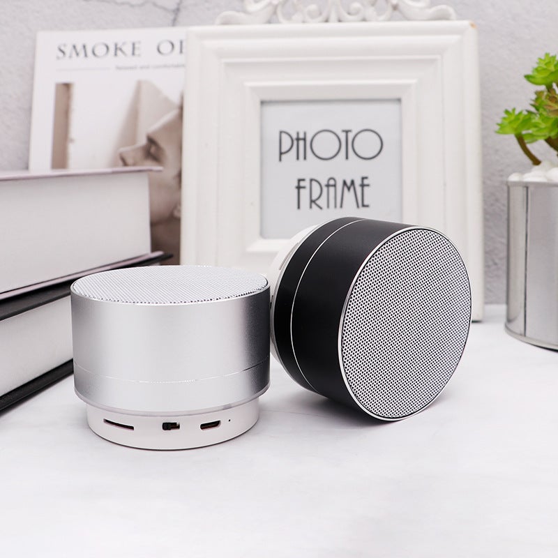 A10 Metal Bluetooth Speaker Mini Small Steel Cannon USB Portable Laptop Audio Outdoor Wireless Car Audio - Image 5