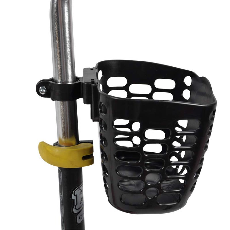 YL traV YL TRD Universal Scooter Basket Kids Bike Basket Handlebar for Boys & Girls (Black) - Image 5