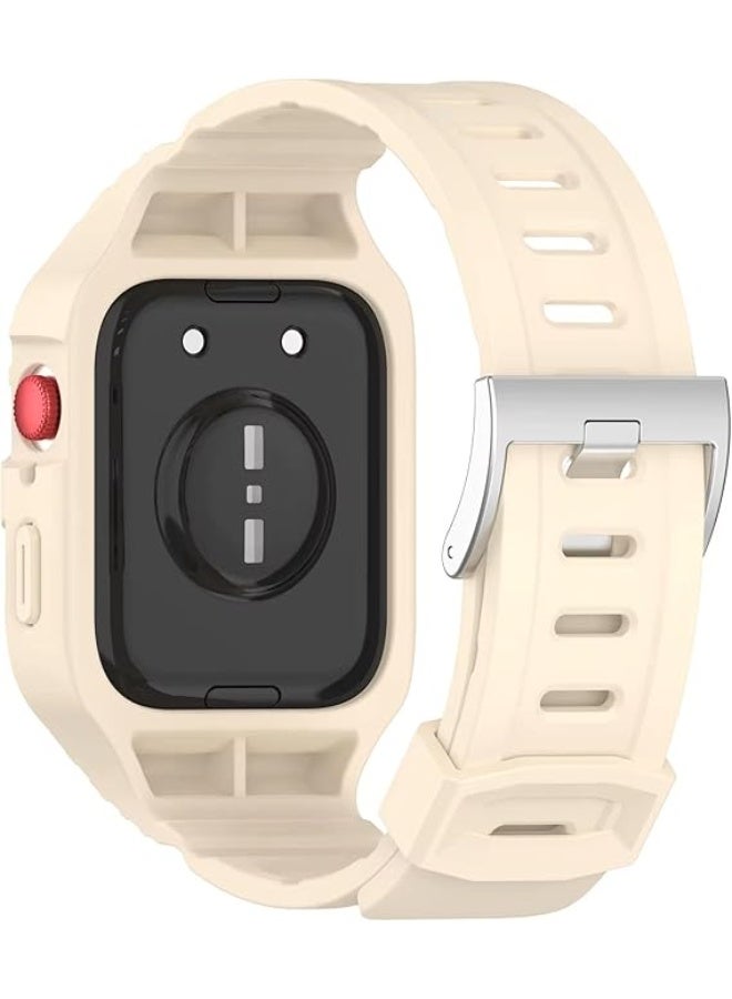 Fekra 2in1 Silicone WatchBand For Huawei Watch Fit 3 (2024) SmartWatch Strap Wristbands Bracelet For Huawei Fit3 Strap WristBand Accessories - Image 2
