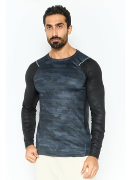 Men Sportswear Fit Long Sleeves Training T-Shirt, Black Combo - pzsku/Z55AC18FC687C7E7EBB72Z/45/_/1737642485/c2d8169f-f624-420e-95ae-fc4e7b40da11