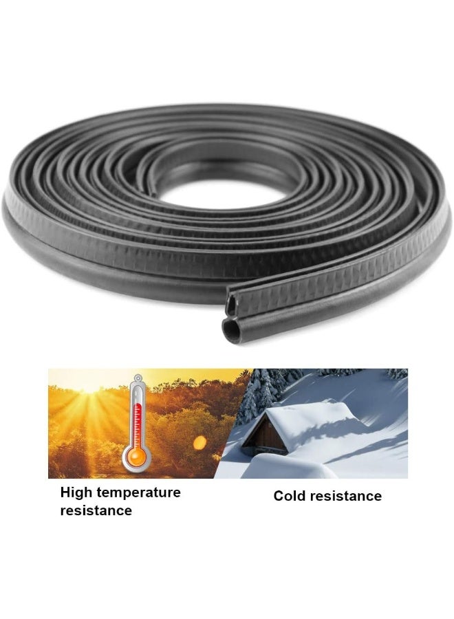 Storystore Storystore Car Door Rubber Seal Strip, Fits 1/16" Edge, Trim Seal with Top Bulb for Cars, Boats, RVs, Trucks, and Home Applications, Automotive Weather Striping (10Ft) - Image 4