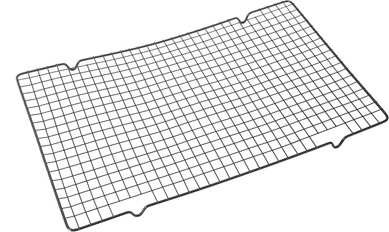 Granite Baking Wire Mesh, 25Ã—41 cm - Grey