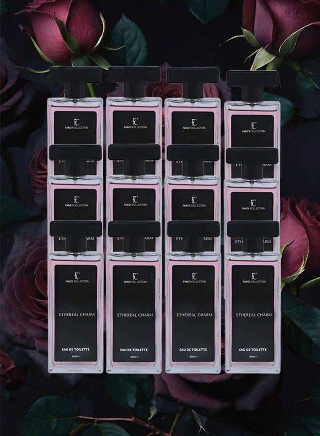 فانسي كوليكشون 12 قطع عطر أثيريل تشارم فانسي للنساء 100 مل - Image 1