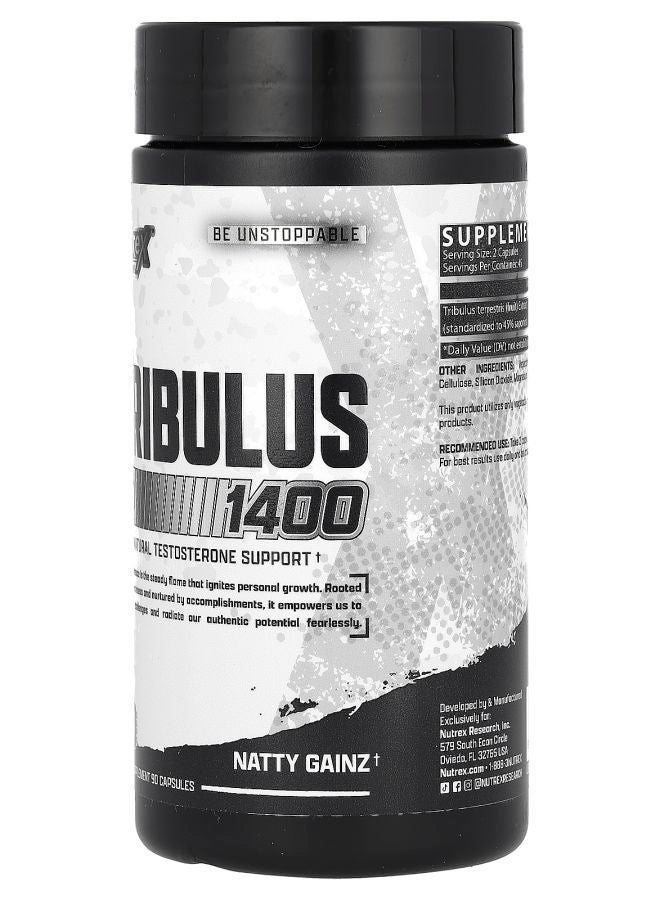 Nutrex Research Tribulus 1400 90 Capsules (700 mg per Capsule) - Image 2