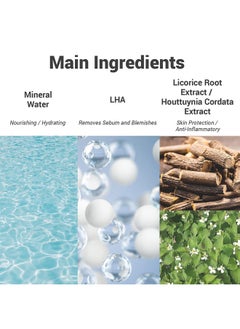 ACWELL ACWELL Real Aqua Balancing LHA Hydrating & Exfoliating Facial Toner 5.4 fl.oz. - with Mineral Water pH Balancing Toner for Strengthening Skin Moisture Barrier for Sensitive Skin  - Image 5