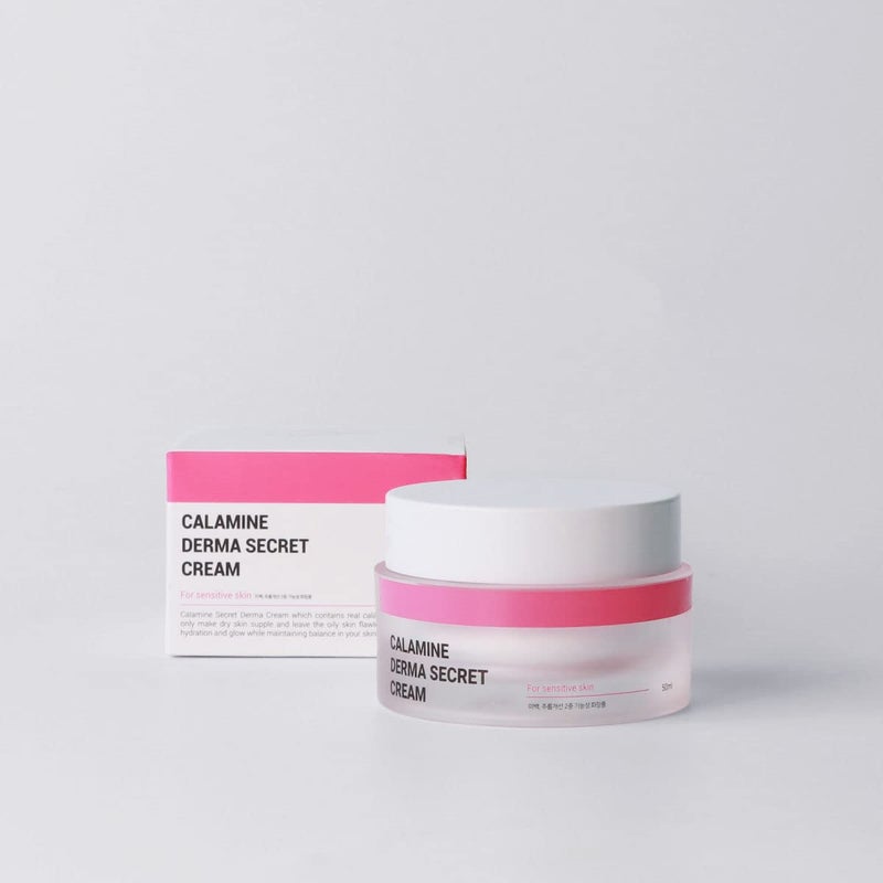 K-SECRET KSECRET Calamine Derma Secret Cream 50ml  169floz  Korean Skincare  for Acne  Oily skin