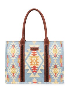 Wrangler Aztec Tote Bag for Women Boho Shoulder Purses and Handbags  - Image 1