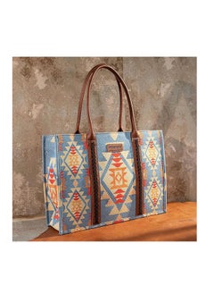 Wrangler Aztec Tote Bag for Women Boho Shoulder Purses and Handbags  - Image 2