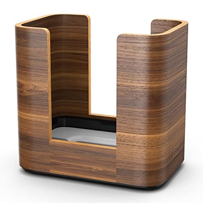 Tork Xpressnap Tabletop Napkin Holder Walnut N4, Compact, Image Range, 7.6" x 8" x 5.5", 72900