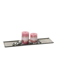 Aluminum Candle Plate, Silver - 46x13 cms - pzsku/Z55ACB444CCBBBDECDB19Z/45/_/1682415810/f6ed3f50-0c95-4f54-b7f1-ee06fbd4ea0e