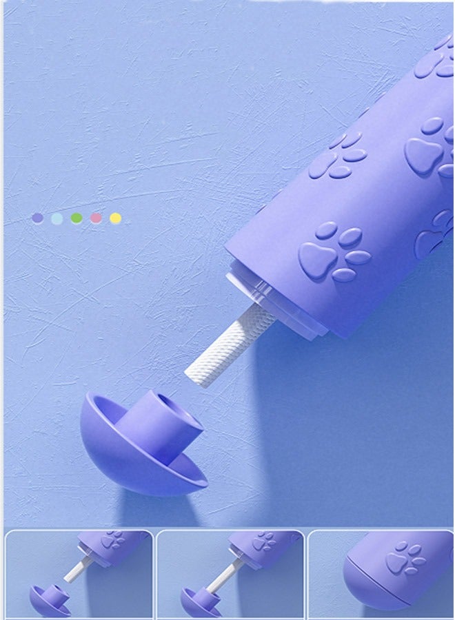 Generic 1-Piece Soft Beaded Jump Rope 9feet White/Purple  - Image 4