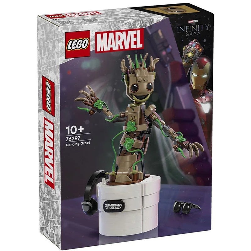 LEGO - Marvel Dancing Groot 459 Pieces - 76297 - Image 1