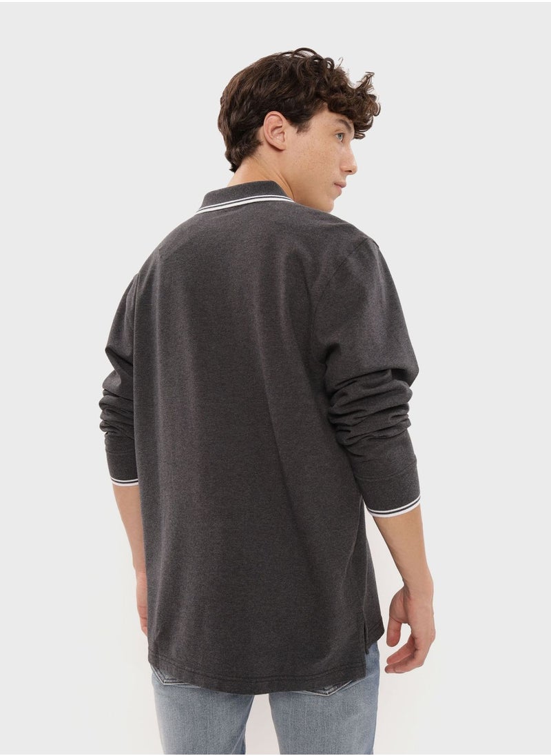 American Eagle - Logo Polo T-Shirt - Image 1