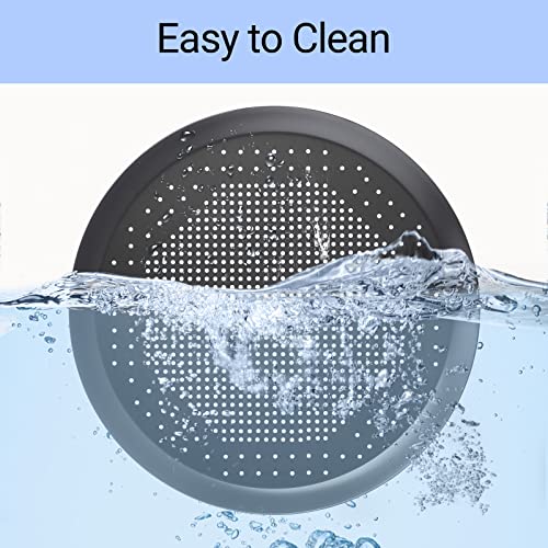 Beasea Pizza Pan with Holes, 13 Inch Pizza Pan Aluminum Alloy Round Vented Pizza Pans Heavy Duty Pizza Crisper Pan Pizza Baking Tray Bakeware for Home Restaurant Kitchen - Image 3