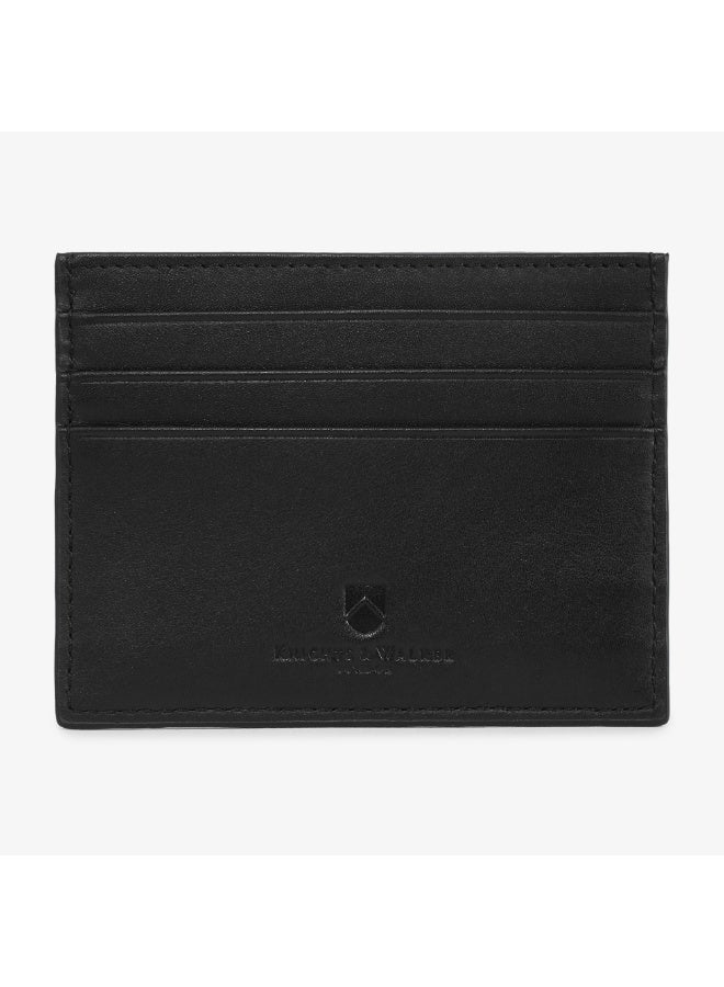 Knights & Walker Westminster Fine-grain Leather Card Holder 6CC Black for Business Executives - Image 2