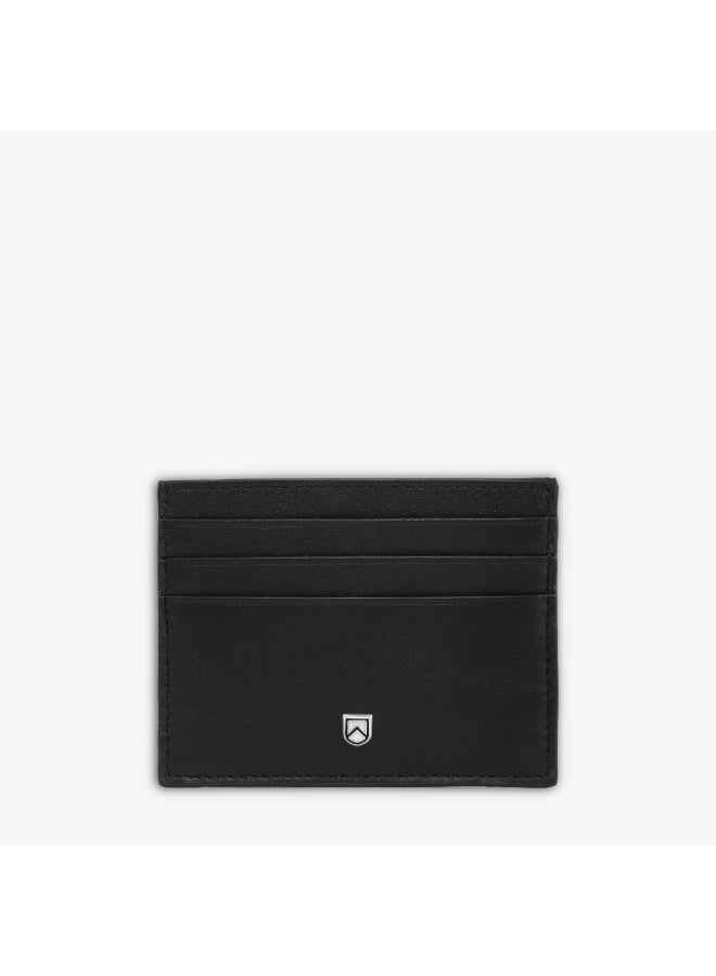 Knights & Walker Westminster Fine-grain Leather Card Holder 6CC Black for Business Executives - Image 1