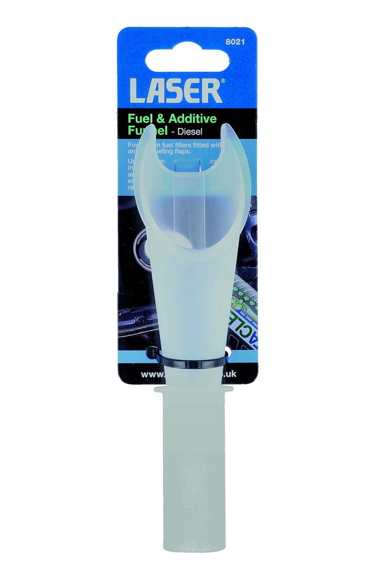 Laser 8021 Fuel & Additive Funnel - Diesel, Grey|Silver - Image 3
