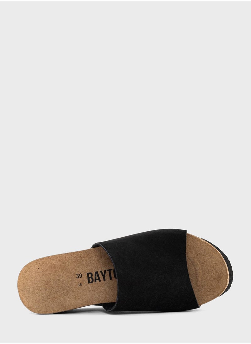 BAYTON Fuerte One Strap Wedge Sandals  - Image 5