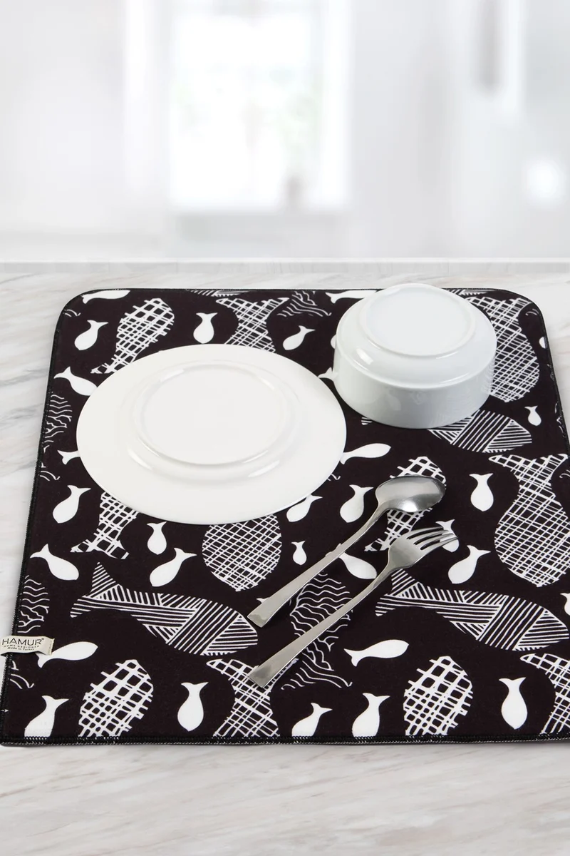 Hamur Dough Dish Drying Mat 42X50 cm Pad Drying Cloth Cover MF-070