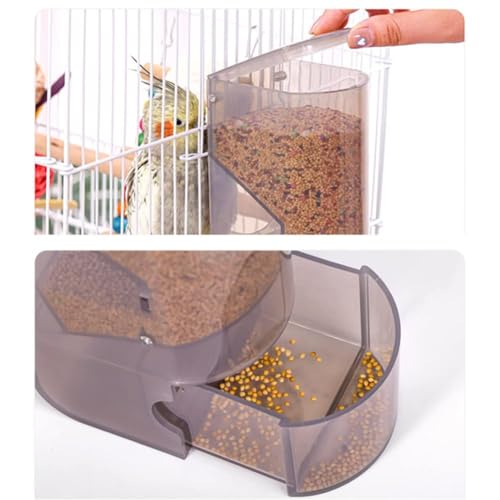 Yamibobo Automatic Bird Feeder No-Mess Bird Feeder Parrot Feeder Cage Accessories for Budgerigar Canary Lovebord Finch Parakeet - Image 5