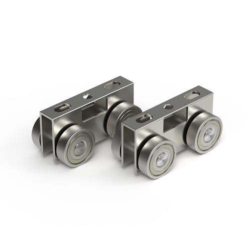 Hi Flame 4 Wheel Light Duty Trolley Assembly for All 1-5/8" or Taller Strut Channel Set of 2 - Image 1