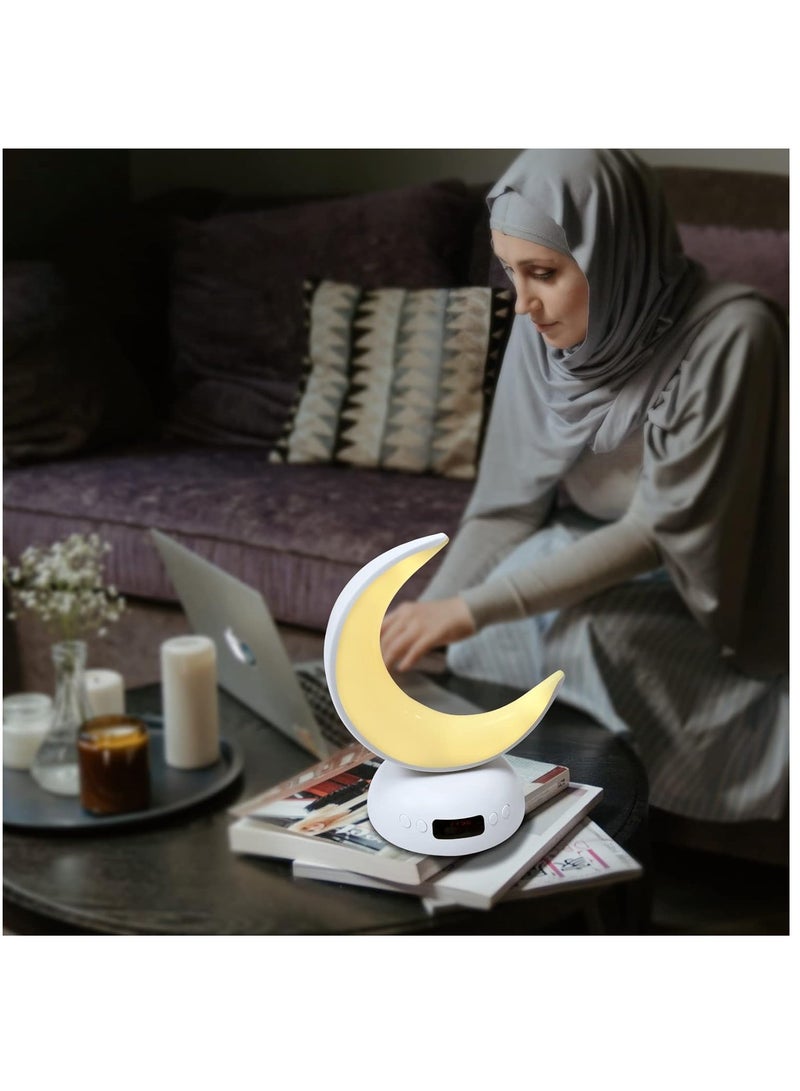 Moon-Shaped Intelligent Bluetooth Quran Speaker with 18 Reciters in 14 Languages - Ideal Gift for Ramadan, Eid al-Adha, and Hajj… - Image 4