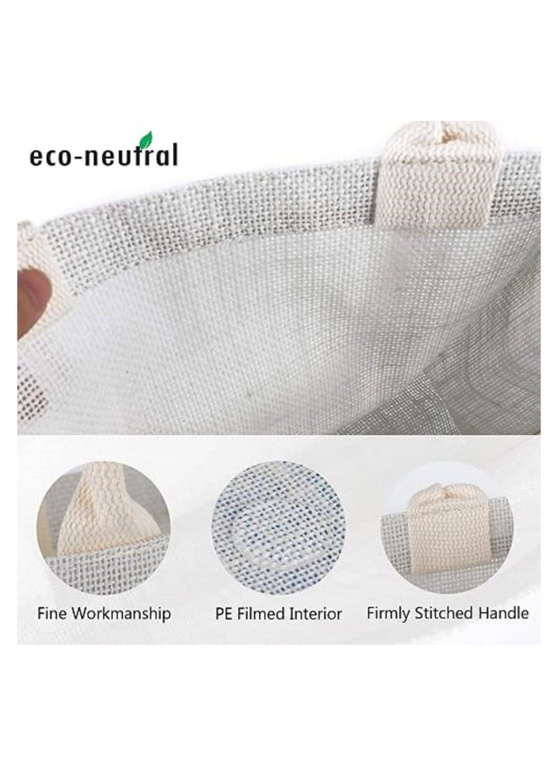 Eco-neutral - Eco-friendly Reusable Grocery Jute Tote Shopping Bag - Image 1