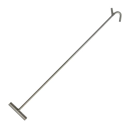 wewlink 5th Wheel Pin PullerPortable Stainless Steel Type SHook 32 inch1pack - Image 1