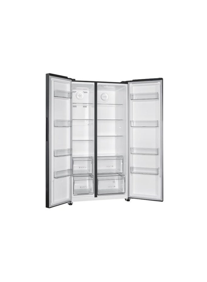 GENERAL SUPREME double door SXS Refrigerator (521 L, 18.4 Cu Ft) Inverter, Total no Frost Cooling , Air Flow System Shinny Inox,GS909SXI - Image 2