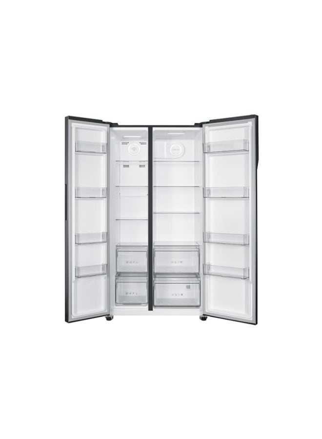 GENERAL SUPREME double door SXS Refrigerator (521 L, 18.4 Cu Ft) Inverter, Total no Frost Cooling , Air Flow System Shinny Inox,GS909SXI - Image 3