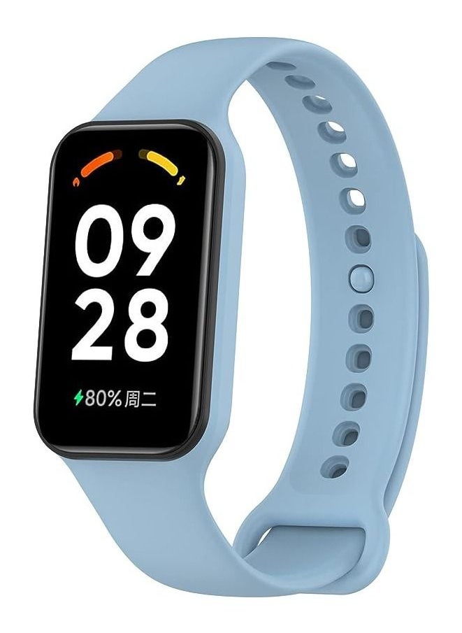 FASHION MANIA 3- Piece Silicone Strap For Xiaomi Redmi Smart Band 2 Replacement Belt Watchband  - Image 2