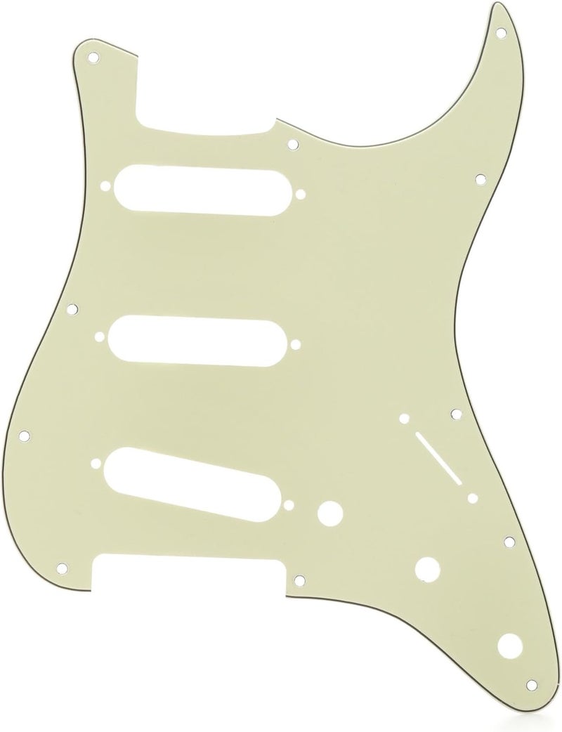 Fender Stratocaster SSS Pickguard in Mint Green