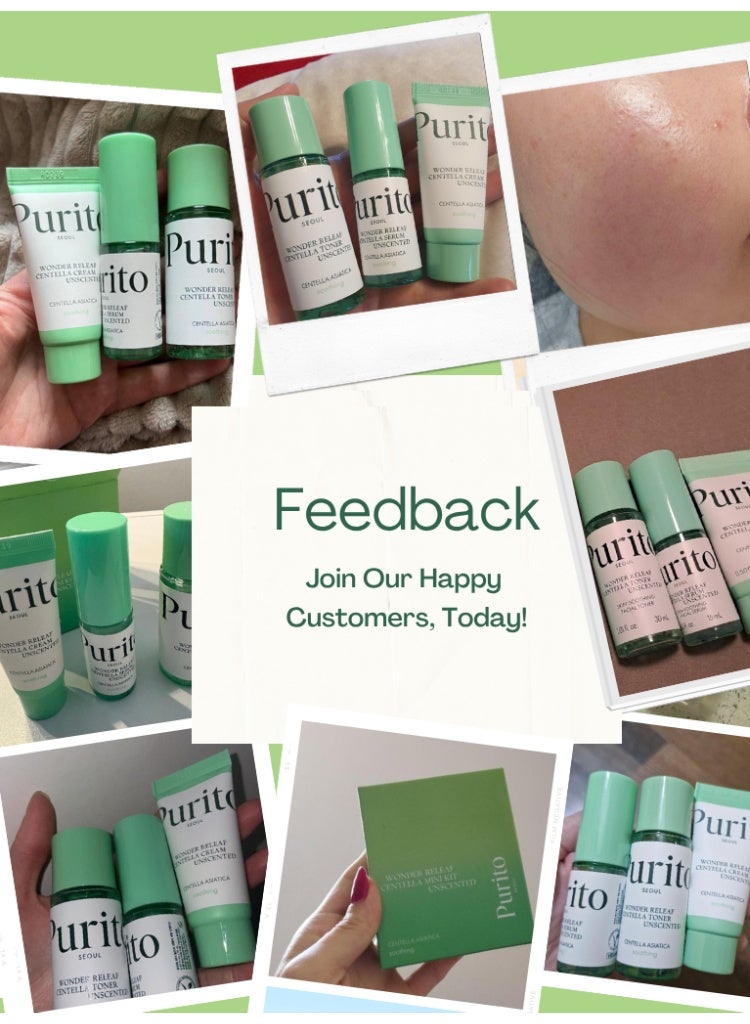 PURITO Sensitive & Irritated Skin Relief – PURITO Wonder Releaf Centella Mini Kit Unscented Travel Set for Soothing, Repairing & Strengthening Skin Barrier - Image 2