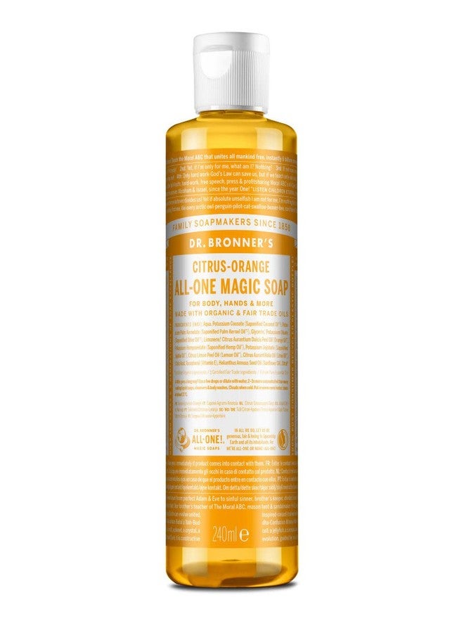 Dr. Bronner's Dr. Bronner Liquid Soap, Lemon/Orange - 240 ml - Image 1