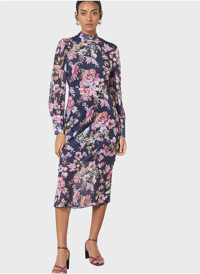 SIVVI for HANIYA Floral Print Dress