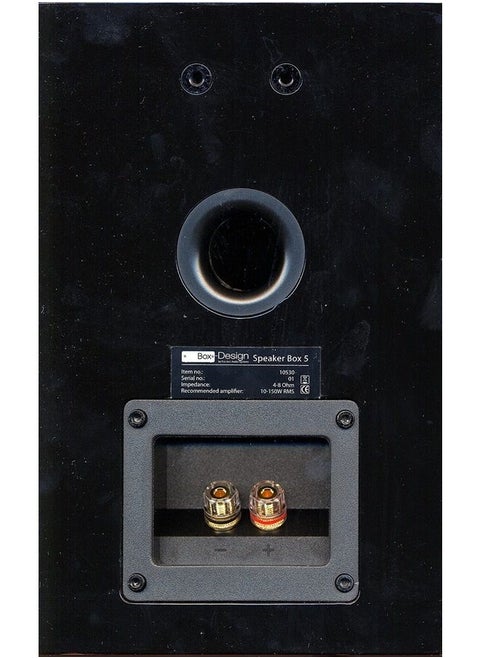 Audio - Speaker Box 5 - 2-way Monitor Speaker - Black (Pair)