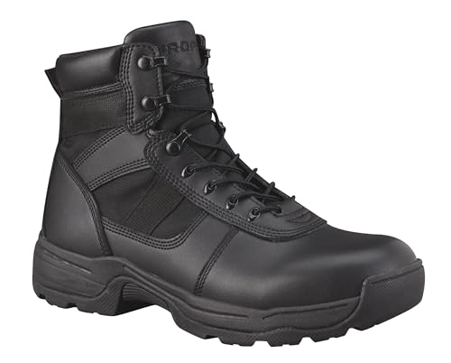 Propper Men's Series 100 6" Side Zip Boot Military and Tactical, Black, 7 - Image 1