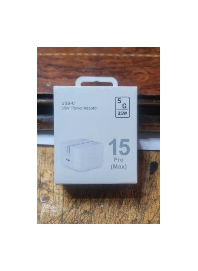 Generic - Original iPhone 15 Pro Max charger, 35 watts - Image 1