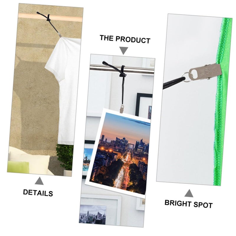 4 Windproof Backdrop Clamps Nylon Photography Clips for Photo Studio Support - Image 4