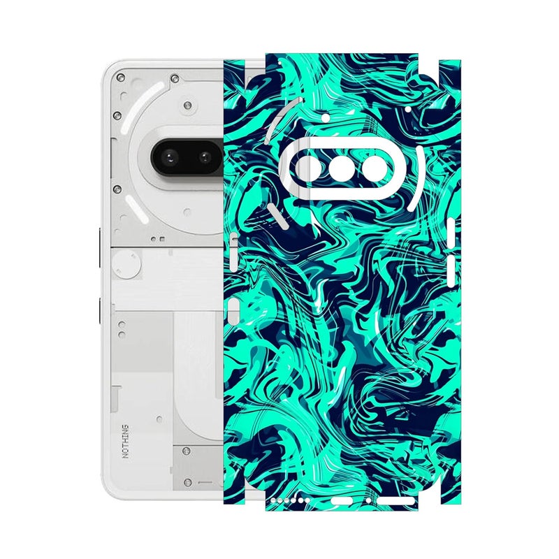 90STETHIX ملصق جلد موبايل | متوافق مع هاتف ناثينغ 3A | مقاوم للخدوش بلمسة نهائية غير لامعة | تغطية كاملة لجميع الجوانب وحماية الكاميرا (تصميم-1) (258) - Image 1