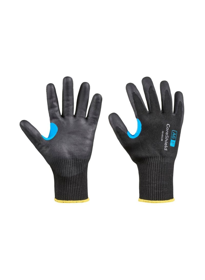 Honeywell Honeywell 26-0513B/10XL CoreShield A6/F Coated Cut Resistant Safety Glove, 10/XL, MF, 13G  - Image 1