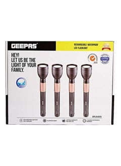 GEEPAS Geepas 4In1 Waterproof Handheld Flashlights Led Torch, Multi Color  - Image 1