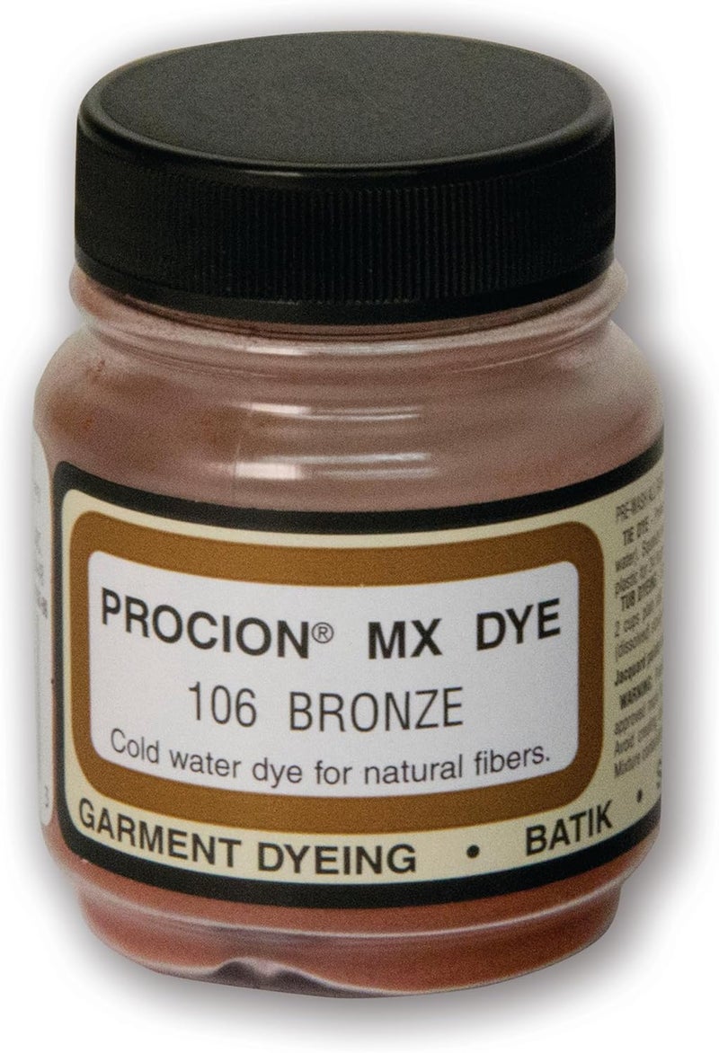 Jacquard Procion MX Dye in Bronze - 0.75 Oz for Fabric Dyeing - Image 1