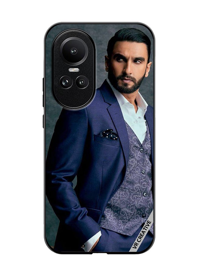 VR CREATIVE Protective Case Cover For Oppo Reno 10 Bollywood Actor Ranveer Singh Design Multicolour - Image 1