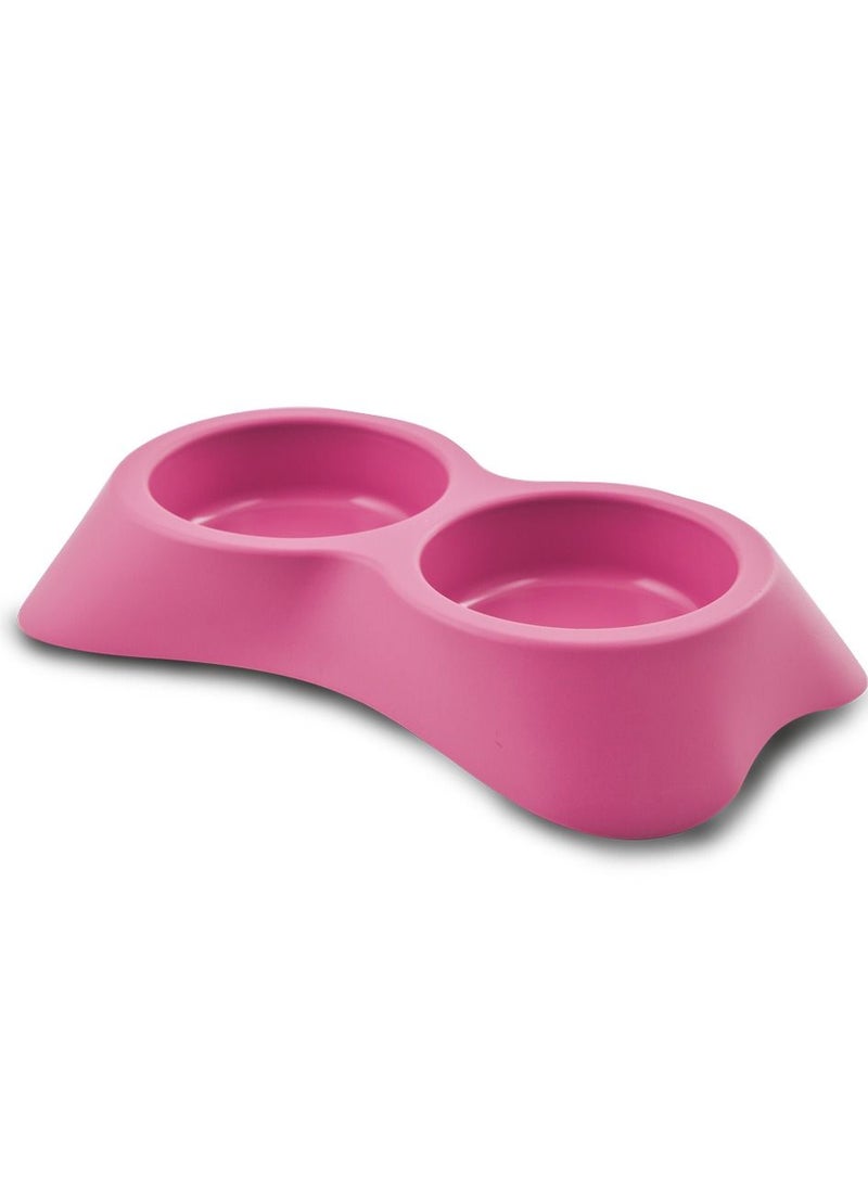 MP Bergamo - Nuvola Food And Water Bowl For Cats Pink 0.2L - Image 1