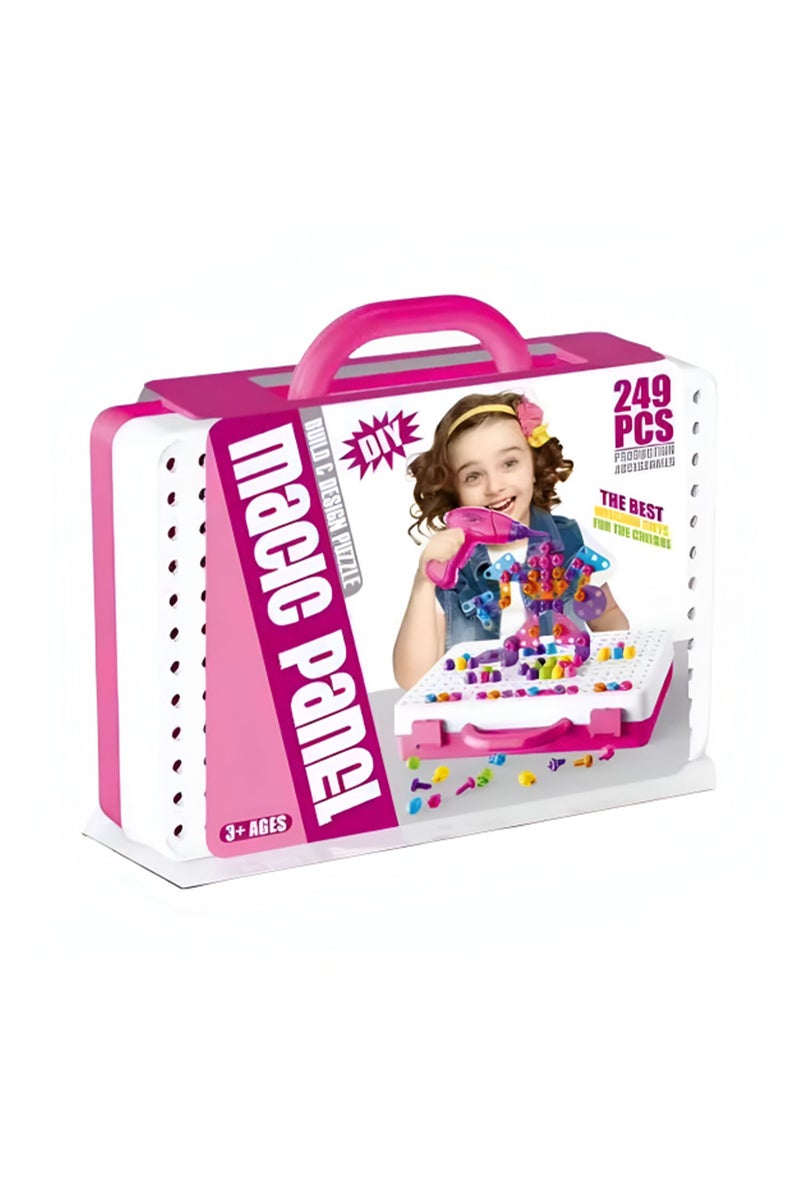 Magic DIY Magic Panel Puzzle Build & Design Creative 3D Toy for Kids & Adults