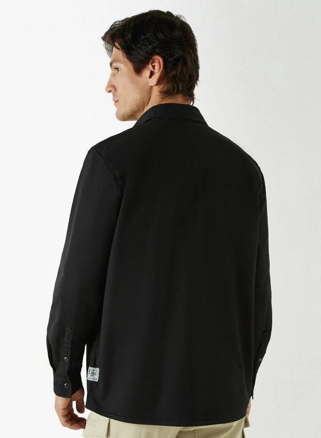 Ecko Unltd. Ecko Unltd Solid Shirt with Pockets