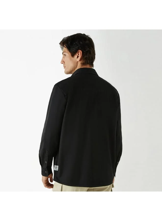 Ecko Unltd. Ecko Unltd Solid Shirt with Pockets